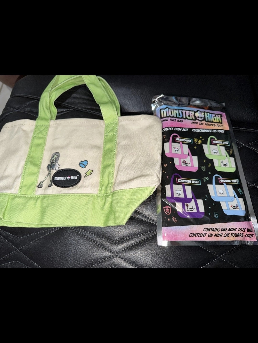 Monster High Mini Tote Bag Franken Stein